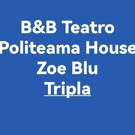 Bed and Breakfast Paleemo Centro Zoe Blu Palermo Esterno foto
