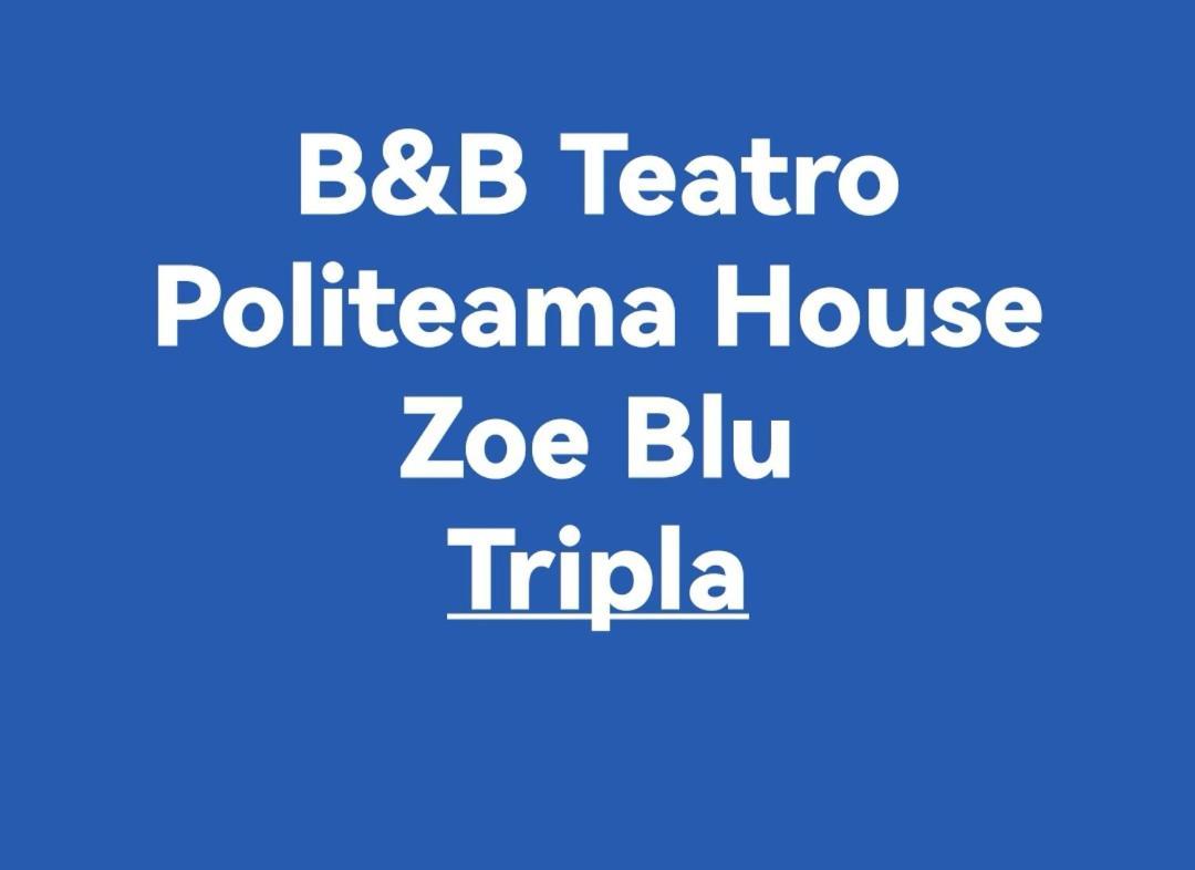 Bed and Breakfast Paleemo Centro Zoe Blu Palermo Esterno foto